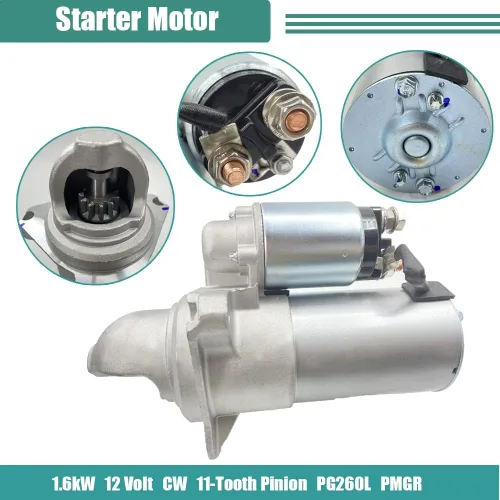 Miniatura 2 de Repuesto de arranque para 02 03 04 05 06 GMC Envoy Chevy Trailblazer, Buick Rainer 2004-2005, Olds Bravada 2002-2004 4.2L V6 10465527, 10465582