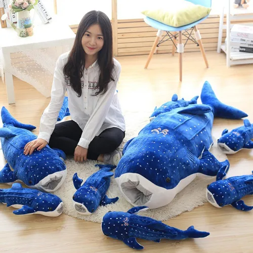 Miniatura 3 de Muñeca de peluche creativa de tiburón ballena
