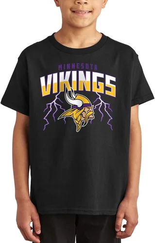 Miniatura 2 de Junk Food Camiseta para niños estándar x NFL Team Lightning con licencia oficial para niños