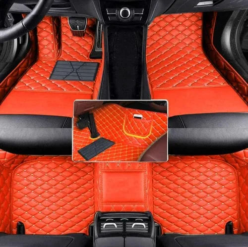 Miniatura 7 de Alfombrillas de cuero completas a medida para auto - Mejora el interior de tu vehículo con forros de piso específicos para vehículos - Perfectas