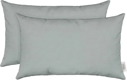 Miniatura 120 de RSH DECOR: Sunbrella - Juego de 4 almohadas lumbares, 20 x 12 pulgadas, tela de rendimiento resistente al agua y a la decoloración, fundas