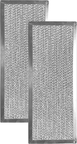 Air Filter Factory Filtro de grasa de malla de aluminio de 5 x 12-1/2 x 3/32 pulgadas para ventilación de corriente descendente, filtro de 12 capas,