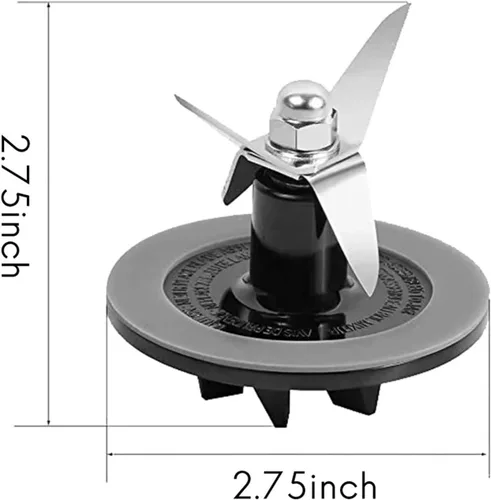 Miniatura 7 de Popular Replacement Blender Blade Assembly With 3 Pcs Blender Gaskets, Compatible With Cuisinart，CBT-500, SB5600, CB600