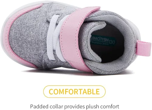 Miniatura 7 de BMCiTYBM Zapatos para bebé niño y niña suaves antideslizantes ligeros para caminar en el primer paso 6 9 12 18 24 meses