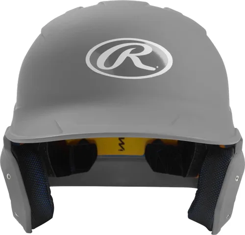 Miniatura 36 de Rawlings Casco de bateo de béisbol MACH Mate Tallas JR y SR Múltiples colores bermellón brillo