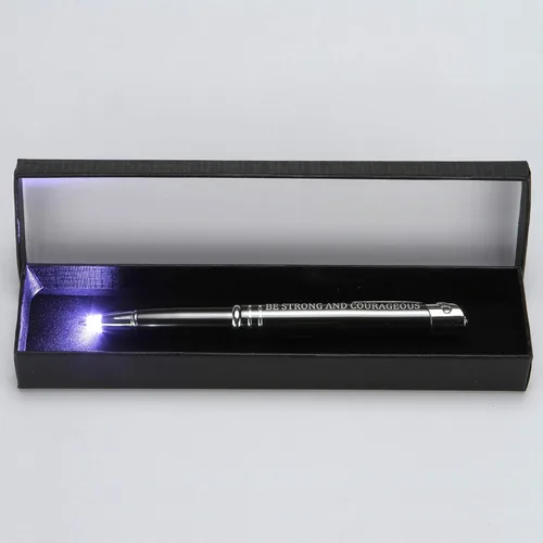 Miniatura 6 de Bolígrafo de regalo personalizado de fe católica con versículo bíblico grabado, escritura religiosa cristiana, regalos de oración para hombres