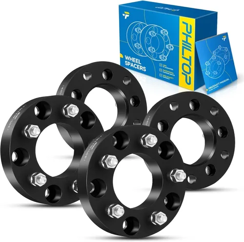 Miniatura 42 de PHILTOP Espaciador de rueda de 4 x 4 de 2 pulgadas, espaciadores de rueda centrados en las lengüetas para Polaris Trail Boss 330 2003-2013, Trail