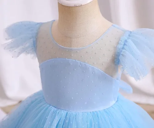 Miniatura 4 de Nileafes Vestidos de princesa para niña de flores vestido de fiesta de cumpleaños