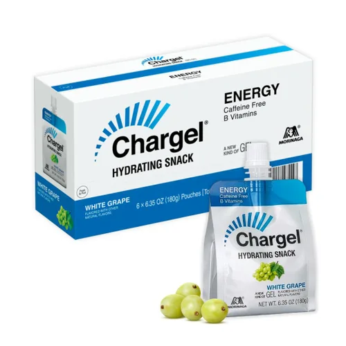 Miniatura 7 de Chargel Gel energético instantáneo sin cafeína, fresa, para correr, ciclismo, entrenamiento, senderismo esencial para mujeres y hombres, regalos