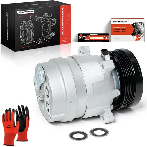 Miniatura 10 de A-Premium Compresor de A/C con embrague compatible con Chevrolet S10 2.5L 1992-1993, GMC Sonoma 2.5L 1992-1993