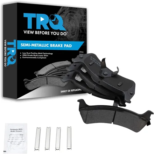 Miniatura 81 de TRQ Pastillas de freno delanteras semi metálicas compatibles con Ford Expedition 2018-2021 F-150 2018-2020 Lincoln Navigator 2018-2022