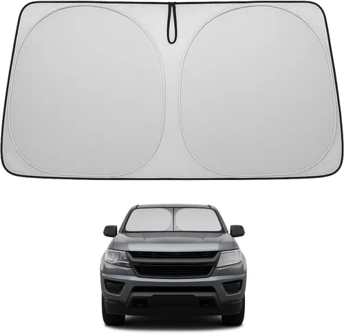 Miniatura 211 de Proadsy Parasol para parabrisas actualizado 2025, ajuste personalizado Dodge RAM 1500 2Dr 2019-2024 2025, 4 capas, plegable, protector de parasol