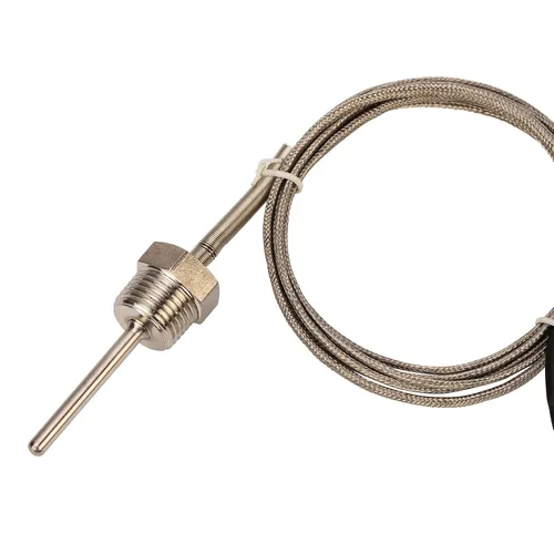 Miniatura 4 de Termopar tipo K impermeable - Sonda de sensor de temperatura a tierra Jaybva para controlador de temperatura PID de dos alambres de acero inoxidable