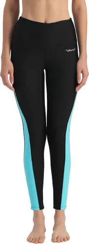 Miniatura 2 de Ubestyle UPF 50+ - Pantalones de natación de cintura alta para mujer, mallas de natación, pantalones de protección solar