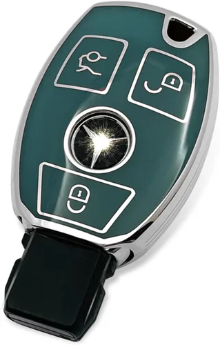 Miniatura 14 de Adecuado para llaves Mercedes Benz. Funda de llave de TPU suave avanzada es compatible con CLS CLK AMG CLK GLC GLE GLS ML SL SLK A C E R S G Llave