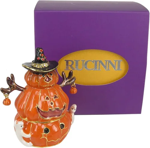 Miniatura 6 de Caja de baratijas con joyas de calabaza de Halloween