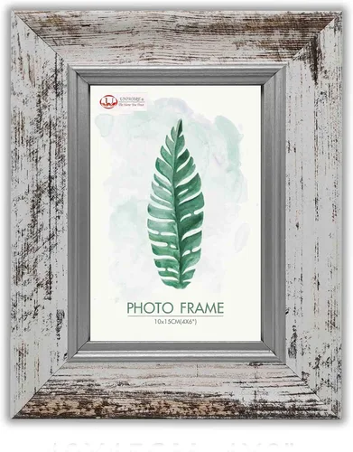 Miniatura 26 de UNIWARE Portarretratos de madera MDF con acabado suave envolvente, para regalo/memoria familiar, montaje en pared (11 x 14 pulgadas, negro, 1 unidad)