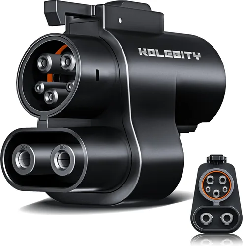 Adaptador NACS a CCS Tesla Supercharger Adapter Max 500A, 1000V Adaptador de vehículo para Ford, GM, Rivian, Volvo y Polestar EVs