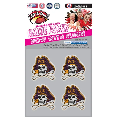 Miniatura 41 de Fan-A-Peel Tatuajes temporales sin agua del estado de Florida, hipoalergénicos, para despegar y pegar, tatuajes temporales impermeables, con Florida