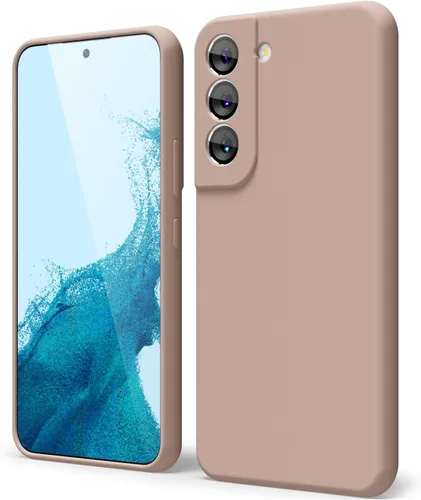 Miniatura 430 de oakxco Funda para teléfono Samsung Galaxy S21 Ultra con agarre de silicona líquida, bonita funda delgada y delgada de goma suave de TPU lisa