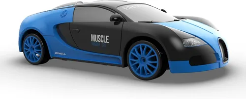 Miniatura 7 de Coche de control remoto RC Drift Car 2.4GHz escala 1:24 4WD de alta velocidad RC Vehículo con luces LED, baterías y neumáticos a la deriva, autos