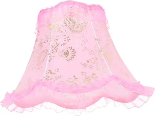 LABRIMP Pantalla de tambor pequeña estilo vintage para base, elegante luz interior para lámparas de mesa y lámparas de pie, pantalla de lámpara de