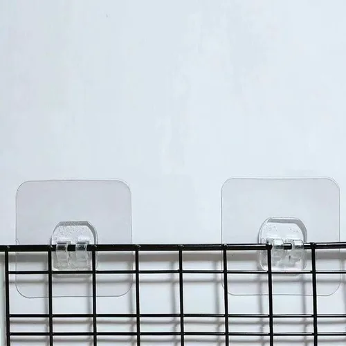 Miniatura 4 de 12 almohadillas adhesivas de repuesto para montaje en pared para cocina, baño, ducha, organizador de estante para ganchos adhesivos sin uñas