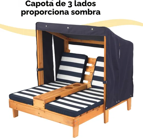Miniatura 6 de KidKraft al aire última intervensión doble chaise lounge, talla única