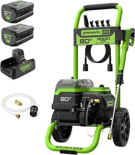 Miniatura 14 de Greenworks 2000 Max PSI @ 1.1 GPM (13 Amp) Lavadora a presión eléctrica GPW2000-1RG