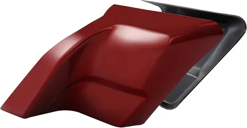 Miniatura 17 de Auburn Sunglo y agujero negro con rico Bourbon panel lateral estirado para Harley Road King Street Glide Road Glide Electra Glide CVO Special Negro