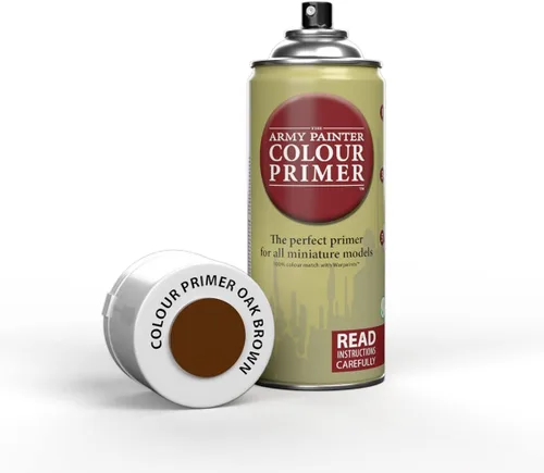 Miniatura 23 de The Army Painter Color Imprimación, Cuero Marrón, 400ml, 13.5oz - Capa Base en Aerosol Acrílica para Pintura en Miniatura