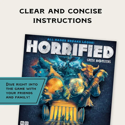 Miniatura 3 de Ravensburger Horrified Games - Monstruos griegos - Juego de mesa de estrategia - Impulsa el pensamiento crítico y el trabajo en equipo - Juego