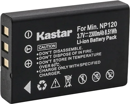 Miniatura 6 de Kastar Batería de repuesto para cámara digital Fujifilm NP-120, NP-120B, FNP120, TOSHIBA NP-120, PX1657, PENTAX D-LI7, RICOH DB-43, CONTAX BP-1500S