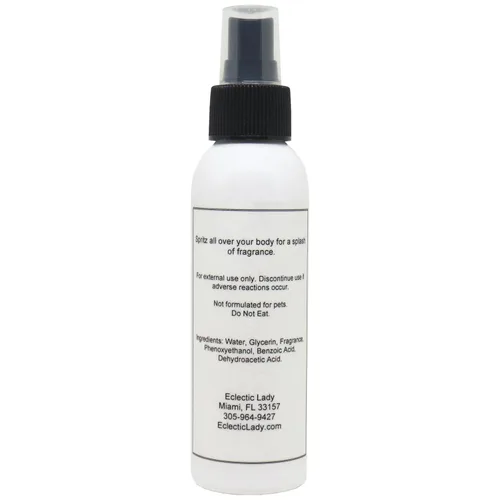 Miniatura 5 de Eclectic Lady Spray corporal de menta, 2 onzas, espray corporal para mujeres con fragancia limpia, ligera y suave, colonia con aroma suave y sutil