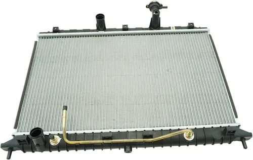 Miniatura 204 de TRQ Radiador de 1 fila de núcleo de aluminio de 26.5 pulgadas de ancho de núcleo compatible con Chevrolet Captiva Sport 2012-2015 Saturn Vue