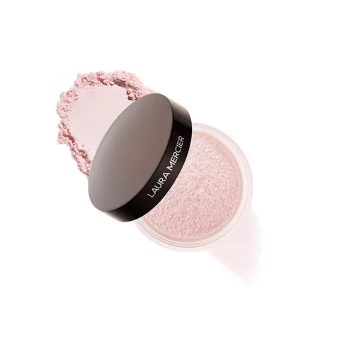 Miniatura 11 de Laura Mercier Secret Brightening - Polvo de ajuste suelto debajo de los ojos, pigmentos melocotón + rosa para iluminar la parte inferior