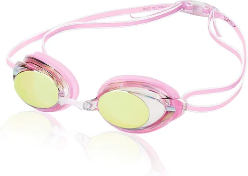 Miniatura 7 de Speedo Gafas de natación para mujer Vanquisher 3.0 con espejo Antiempaña, protección UV, lente ocular 360, ajuste para carreras de mujer