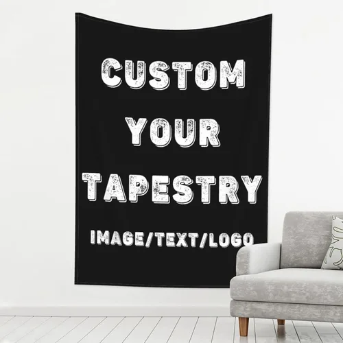 Miniatura 15 de Tapiz personalizado para cargar imágenes para colgar en la pared, telón de fondo personalizado con foto y texto, carteles personalizados