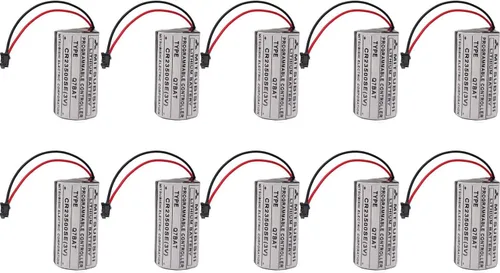 Miniatura 7 de para Mitsubishi Q7BAT, CR23500SE 3V 6000mAh PLC batería de repuesto (1 unids)