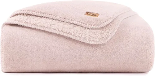 Miniatura 22 de UGG Whitecap Manta de Felpa Suave y Mullida de Forro Polar para Sofá o Cama, Decoración del Hogar, Manta de Invierno, Lavable a Máquina, 50 pulgadas