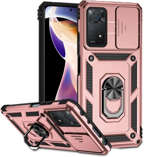 Miniatura 86 de Funda para Xiaomi Redmi Note 12 Pro 5G, con cubierta deslizante para lente de cámara, funda para Xiaomi Poco X5 Pro 5G, funda anticaída de absorción