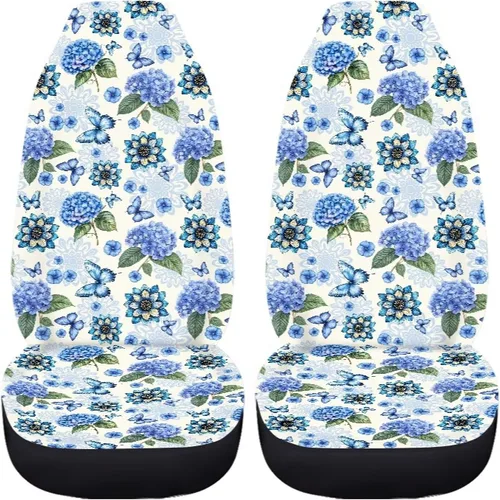 Miniatura 29 de 2 fundas de asiento para automóviles con estampado de bandera americana del 4 de julio, color negro, accesorios para el interior del vehículo