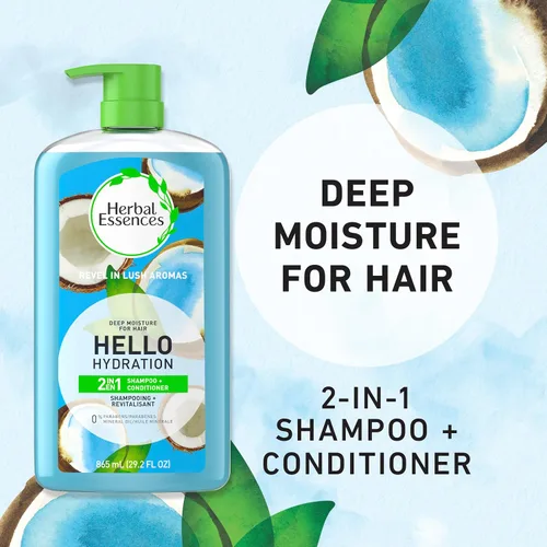 Miniatura 2 de Herbal Essences Hello Hydration 2 en 1 Champú y acondicionador 29.2 Fl Oz