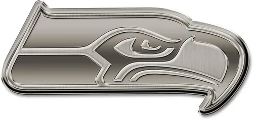 Miniatura 25 de Rico Industries NFL Football Standard Oval Antique Nickel Auto Emblem for Car/Truck/SUV