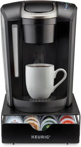 Miniatura 3 de Keurig Slim - Cajón de almacenamiento sin ruedas, para cápsulas de café, con capacidad hasta para 24 cápsulas de Keurig K-Cup, color negro, Cajón