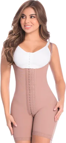 Miniatura 2 de DELIÉ by Fajas DPrada 09111 Fajas Colombianas Faja Posparto Faja Moldeadora de Cuerpo Completo para Mujer