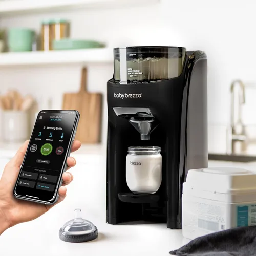Miniatura 9 de Baby Brezza Formula Pro Advanced WiFi - Máquina dispensadora de fórmula, mezcla automáticamente un biberón de fórmula caliente al instante, prepara