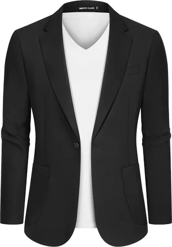 Blazer casual para hombre, chaqueta de lino ajustada, chaquetas de traje para hombre, blazer casual, abrigo deportivo, trajes de lino