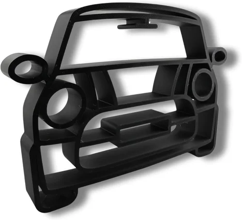 Miniatura 5 de Escultura clásica para automóvil en color negro mate, figura coleccionable de coche deportivo británico, modelo de automóvil compacto independiente