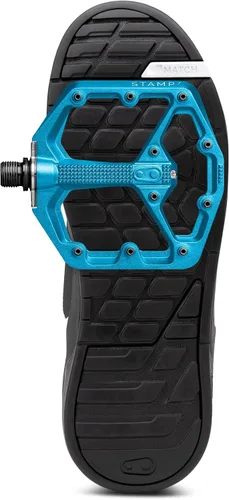 Miniatura 5 de Crankbrothers Stamp Pedales Planos MTB - Pedales de Bicicleta Ligeros, Versátiles y Duraderos de Tamaño Específico Azul (Electric Blue)